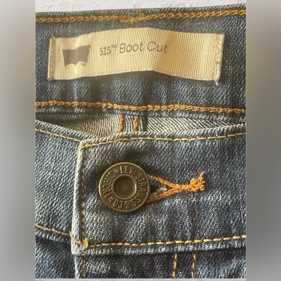 Levi's 515 Women's Jeans Blue Size 4M Boot Cut Flap Pockets Mid Rise 30" Denim - Picture 9 of 9
